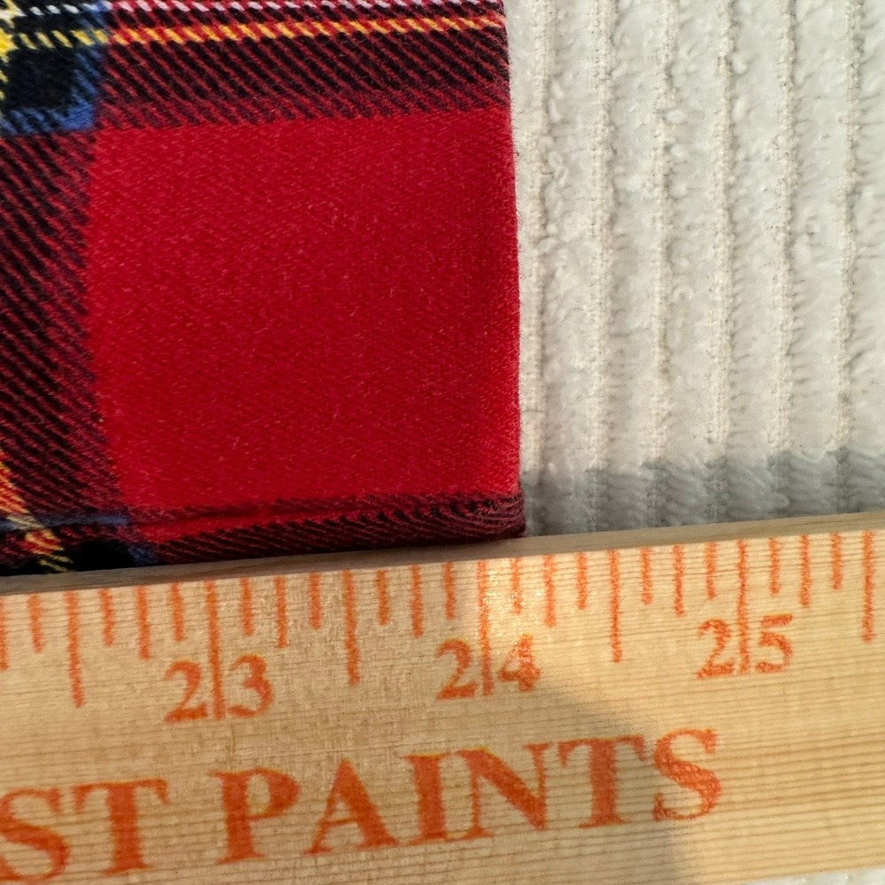 J.Crew Winnie Pant Red Tartan Plaid Slim Ankle Trousers Womens 6 Stretch Cotton - Picture 6 of 7